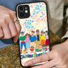 Аниме Крейон Шин-чан Матовый прозрачный чехол для телефона Для IPhone Case 16 15 14 13 12 11 Pro Max X XS Max Plus