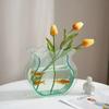 Creative Home Decor Acrylic Flower Bottle Creative Aesthetic Vase Flower Arrangement Container Nordic Shop Office Accessories