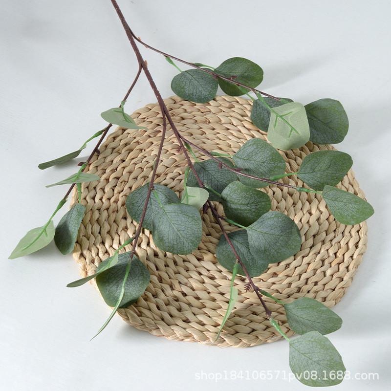 Leaves Artificial Eucalyptus Robusta Smith For Wedding Party Decor