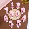 Цифровая свеча на день рождения Маленькое праздничное украшение для топпера торта