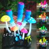 Fish Tank Artificial Finger Coral Aquarium Plant Decor Luminous Landscape Supply