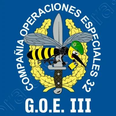 Spanish Legion GOE III COE 32 Mod 03 Special Operations Emblem TShirt Summer Cotton Oneck Mens Short Sleeve TShirt New S3XL