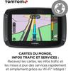 TomTom GPS Moto RIDER 550 Premium Pack - 4,3 дюйма, Карта Мира, TomTom Traffic, Предупреждения об опасных зонах, Звонки в режиме громкой связи