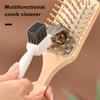 Yousheng Hair Comb Cleaner Stainless Steel Comfortable Grip Rust-resistant Eco-friendly Smooth Comb Cleaning Tool