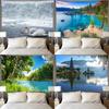 Mountain Forest Lake Decorative Tapestry Home Wall Living Room Office Decorative Tapestry
