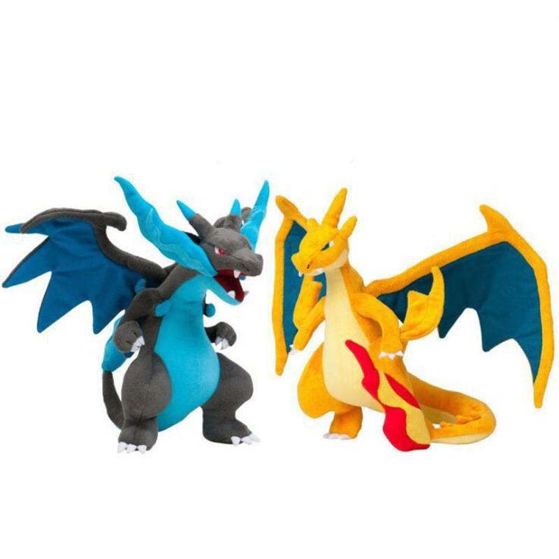 23cm Xy Charizard Plush Doll Toys Soft Stuffed Cartoon Animals Figures Plushie Doll For Kids Gift