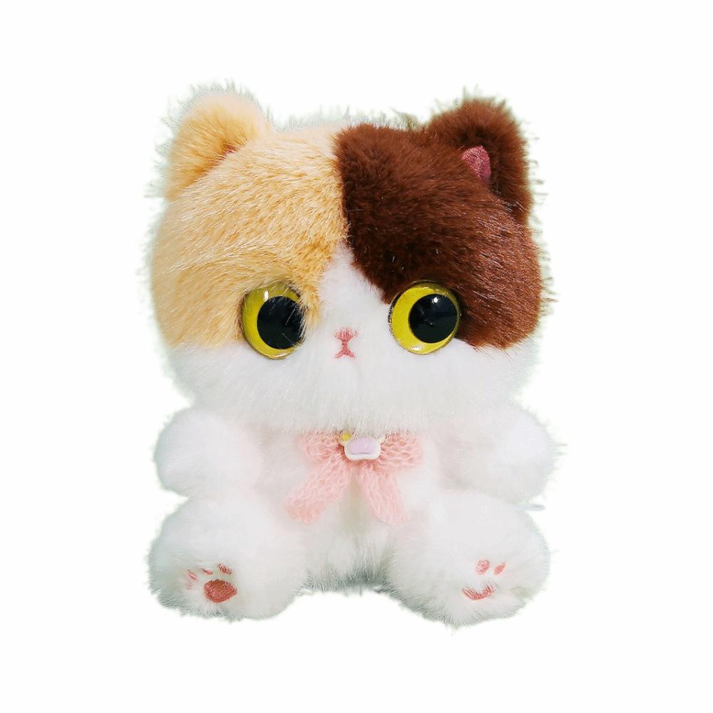 Мягкие игрушки Черный кот Плюшевая игрушка Кавайный кот Настольная кукла Креативная сиамская кошка Кукла Детские подарки