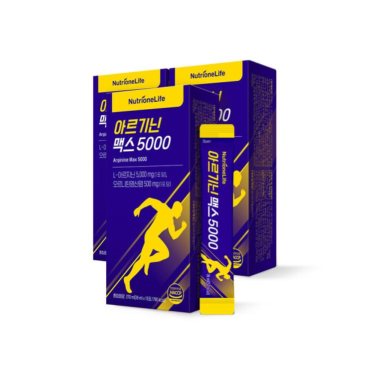 Nutrione Jung Woo-sung Power Up Arginine 6000 2 Boxes 30 Days Marginine