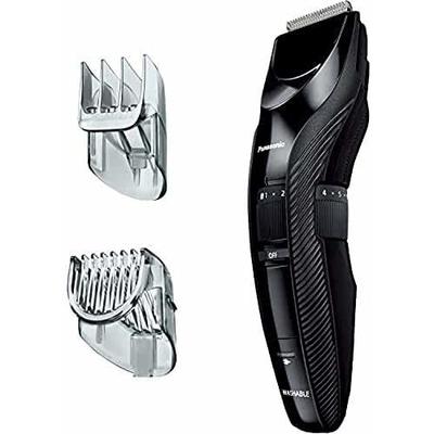Машинка для стрижки волос Panasonic, совместимая с двумя блоками, аккумуляторная, переменного тока, черная ER-GC55-K
