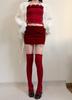 Duvet Fleece Thickened Winter Stacking Socks For Women With Warm Cotton Material