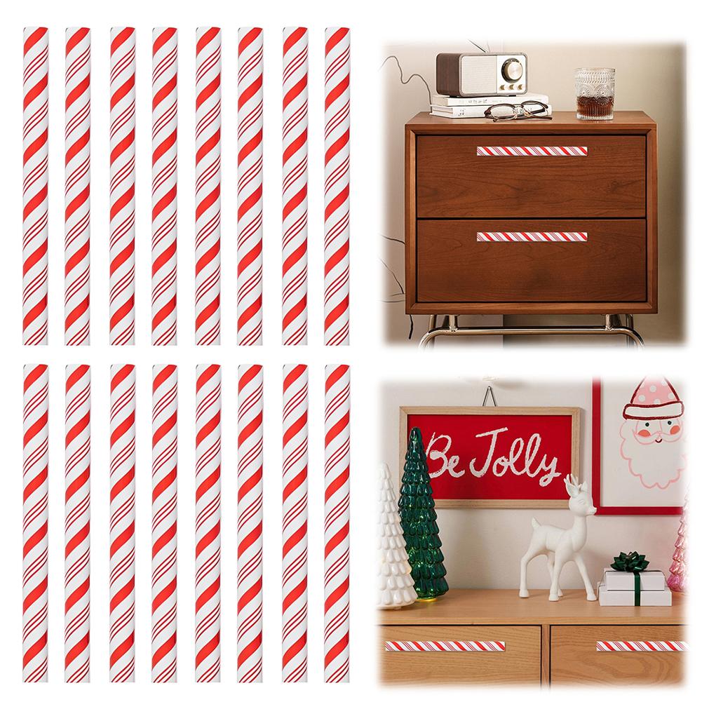 2-10 шт. Накладка на дверную ручку Рождественский декоративный пуллер для шкафа комода Креативная накладка на ручку комода Домашний декор Накладка на ручку ящика