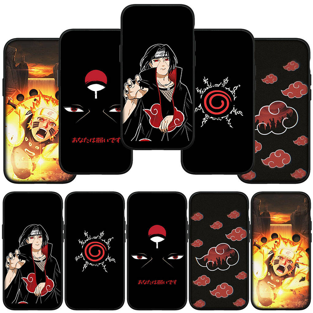 Phone Case for iPhone 17 16 15 Plus Xiaomi Poco F8 F7 X7 X6 M8 C85 C75 C71 Redmi Note 14 12 11 13 Pro Max A4 14C 13C 15C Akatsuki Naruto Itachi Cover