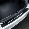 ARTNE1 Carbon Fiber Car Door Pedal Strips Protector Threshold Decals for Volkswagen VW T-CROSS Trunk Bumper Anti Scratch Guard Stickers