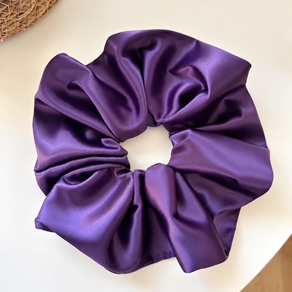 Oversized Lazy Hair Bands Silk Scrunchies Ponytail Holder Headwear Hair Accessories