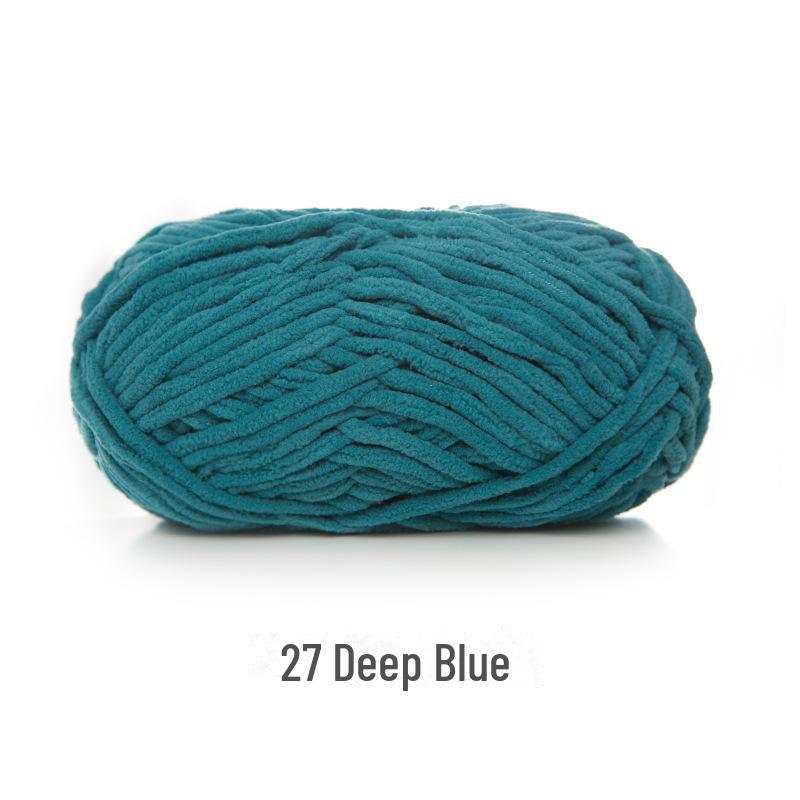 Snowball Mengzaizi DIY Wool Crochet Kit: Knitted Blanket, Scarf, Doll, Slippers