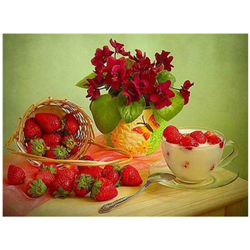 Diamond Embroidery Flower Still Life Diamond Mosaic Picture Rhinestones Diamond Painting Cross Stitch