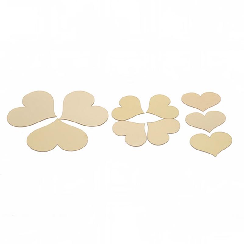 Наклейка Искусство Домашнее украшение Зеркальные наклейки на стену 10 шт./компл. Спальня Вечеринка Фреска Искусство