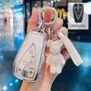 ТПУ Чехол-держатель с цепочкой для умного брелока автомобиля Женский Пульт Подходит для Changan Eado Plus Cs75Plus Ultra Uni-K Uni-T Univ Uniz X7 Plus
