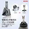 Royal Men's Nose Hair Trimmer "Birdie" Manual, Battery-Free, Waterproof, Painless, 12-Blade, 3D Blade, Patented Mechanism, ET-4