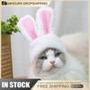 Головной убор для кошки, милый питомец, собака, кошачья шапка, кроличьи ушки, шапки для кошек, детский кролик, косплей, реквизит, кроличьи ушки, головной убор для питомца, аксессуары для кошек