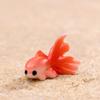 Мультяшная золотая рыбка, украшения, имитация, мини-цветная рыбка, милая золотая рыбка, статуэтка, домашний декор