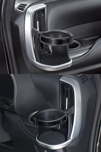 Tsuchiya Yac Специфический для автомобиля продукт для 90-й серии Noah Voxy Подстаканник для напитков с кондиционером для сидений водителя и пассажира Черный и серебристый SY-NV1