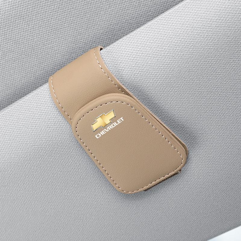 AABHN1 Car Interior Sun Visor Eyeglasses Holder Sunglasses Clip For Chevrolet Sail Aveo Colorado Cobalt Silverado Beat Equinox Tahoe