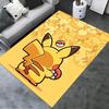 2025 New pokemon Carpet Rug for Living Room Bedroom Home Sofa Decoration,Kids play Non-slip Floor Mat