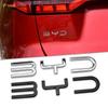 Металлическая декоративная наклейка с логотипом автомобиля BYD ATTO 3 Han Don Build Your Dream для серии автомобилей BYD, шильдик на багажник