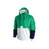 SB Woven Fleece-Lined Colorblock Skateboard Hooded Logo Jacket Men Outerwear Green DH2626-310