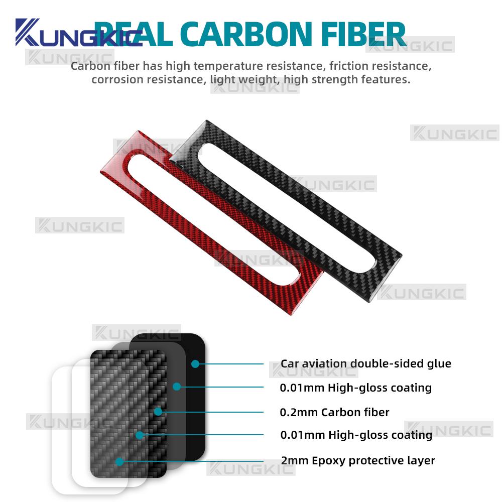 Carbon Fiber Style Interior Sticker for Renault Megane 4 2016 2017 2018 2019 2020 2021 2022-2025 Interior Panel