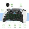Keyboard for PS5 Edge Controller with Green Backlight, Bluetooth 3.0 Mini Portable Message Keypad Chatpad, Built-in Speaker & 3.5mm Audio Jack
