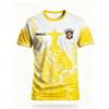 Brazil Style Jesus Statue Pattern Short-sleeve T-shirt Casual Round Neck Unisex Daily Fashion Summer Top