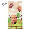 Removable Index Tabs Highland Yak Shaped Sticky Notepads Set, Cute Cartoon Paper Memo Pads, Desktop Organization Tools Assorted Shapes And