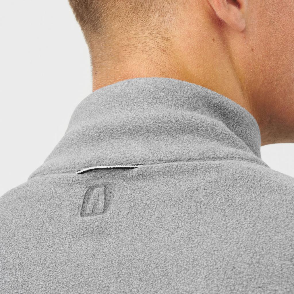 Alpinus Kerkis 100 Men' Fleece Sweatshirt 1/3 Zipper Gray Tactical Mk18894 Size 2Xl