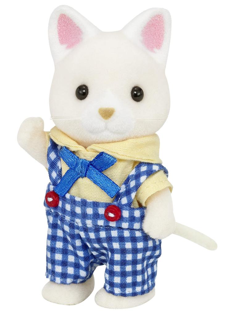 Sylvanian Families Doll Cat ST Mark Certification Ages Toy Dollhouse Sylvanian Families EPOCH [Silk Family] FS-12 3+