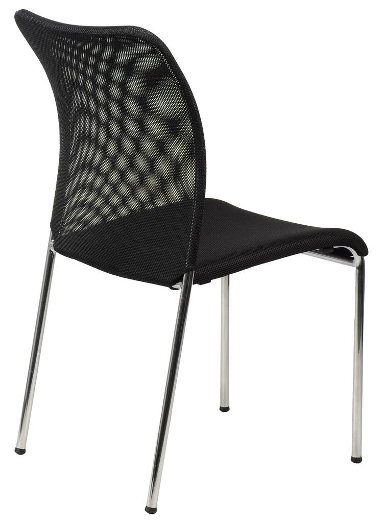 Stationary chair HN-7502/CH BLACK