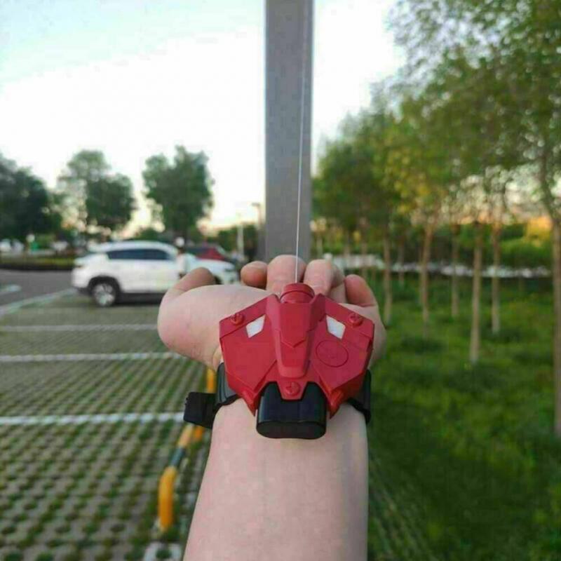 Улучшенный Ручной Работы Удивительный 2 Человек-паук Магнитный Светодиодный Веб-шутер Косплей Реквизит Игрушки