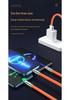 120W Zinc Fast Charging 3-in-1 Cable for Apple, Huawei, Android, Xiaomi
