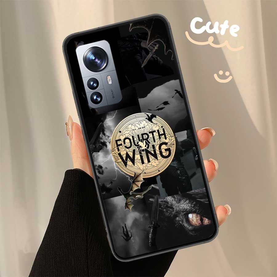 Чехол для телефона F-Fourth W-Wing Dragon для Xiaomi Poco F7 Mi 14 Ultra 15 13 12 Pro 11T 10T 12T Pro 12X 11i 11 10 Lite 5G 9 8 Cover Ca