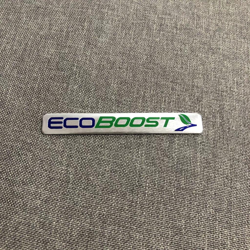 Применимый логотип ECOBOOST для автомобиля, задний багажник, наклейка на автомобиль ECOBOOST 4WD, алюминиевая табличка