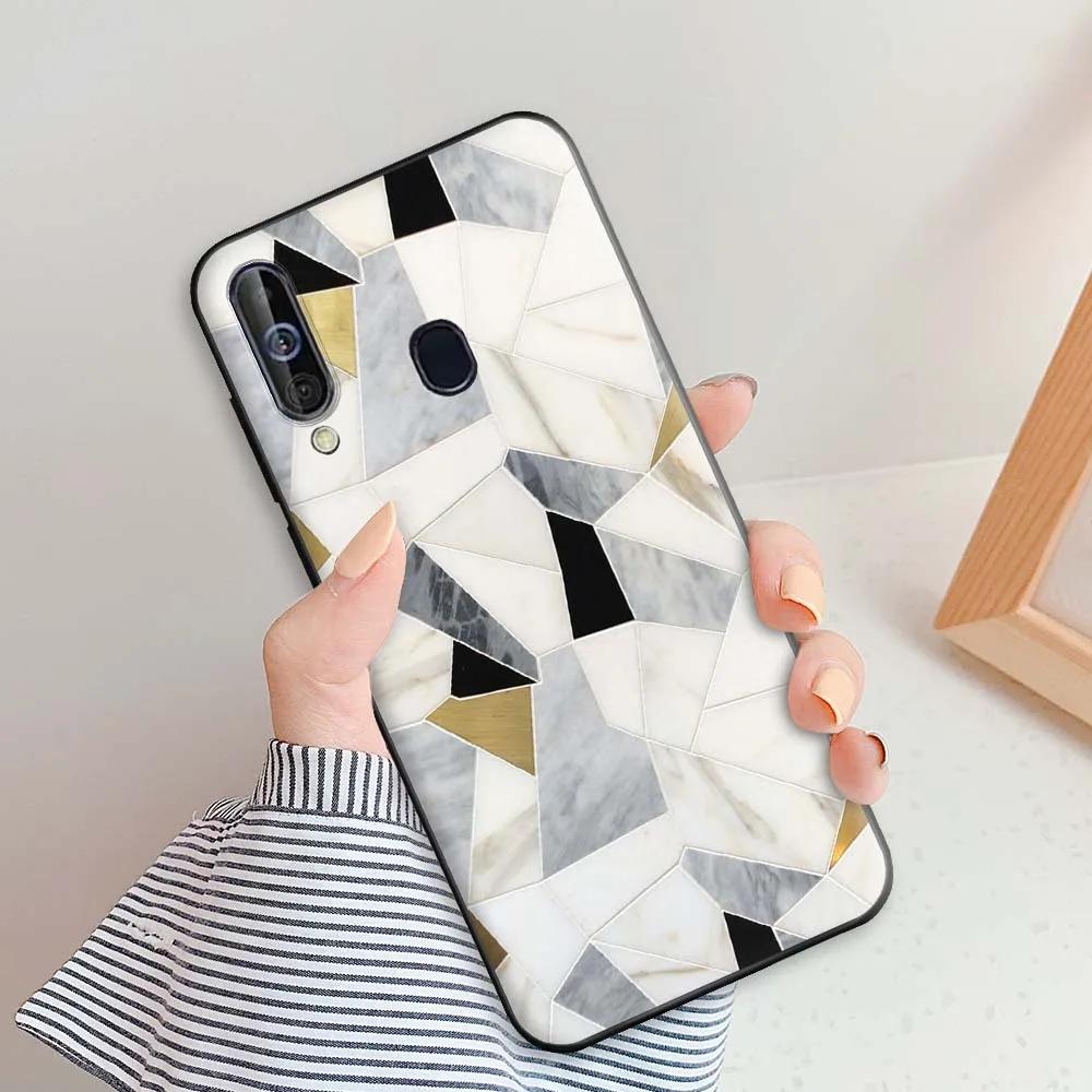 Чехол для Samsung A60 Защитный чехол для телефона Для Samsung Galaxy A60 Силиконовая задняя крышка Для Samsung A60 a60 Мягкий ТПУ Модный Coque