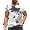 Essentials Dragon Ball Z T-shirt Men 2023 Men's Vegeta Goku Oversized Shirts Hip Hop Clothing Harajuku Style Trend Tops Fashion