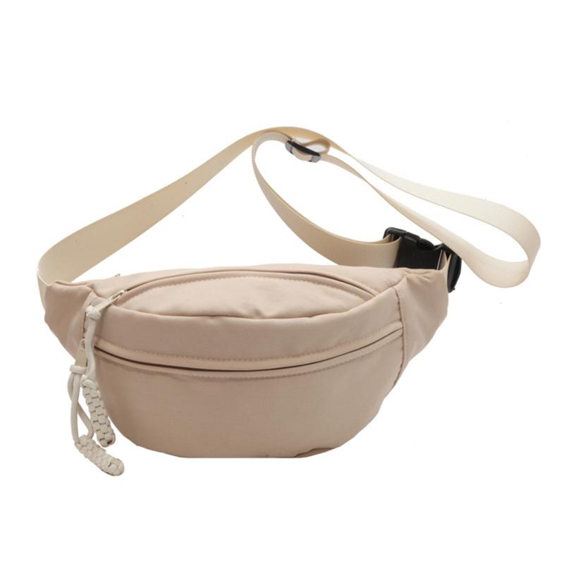 Light Weight Chest Bag Women Fashion Cross Body Bag Korean Casual Dumpling Shoulder Sling Bag for Woman