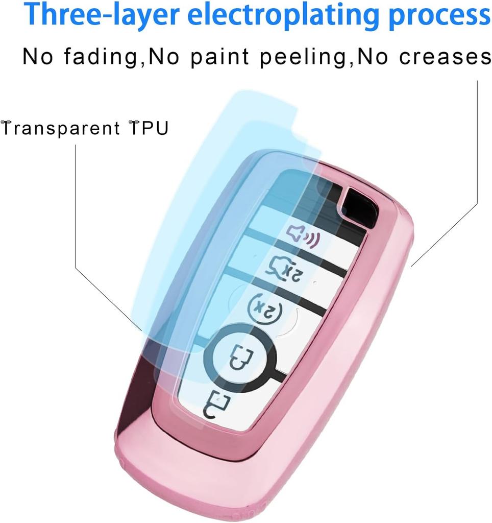 Для брелка Ford, корпус брелка для смарт-ключа Ford 3/4/5