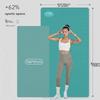 Li-Ning (LI-NING) Yoga Mat, NBR Material, 10mm Thick, Shock-Absorbing, Fitness And Dance, High Rebound, for Men And Women, Training, 491 Gree