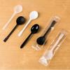 ZISIZ Disposable Plastic Soup Spoon