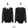 Shiz Madam Women White Lace Collar Knit T57494