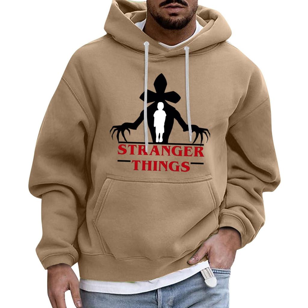 Мужской Спортивный Повседневный С Длинными Рукавами С Карманом Капюшон Толстовка