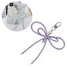 Stylish Bowknot Phone Charm Multifuntional Keyrings Bag Decor Fashion Key Pendant Suitable for Daily and Party Use